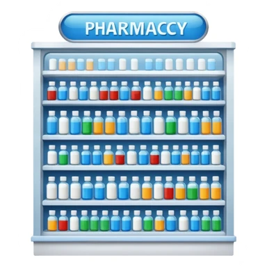 Please create an image of the pharmacy.
Dugstore, Pharmacy. There's no writing on it
Just an image that can show that it's a pharmacy sticker