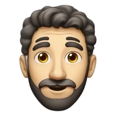 jewish man with big nose sticker