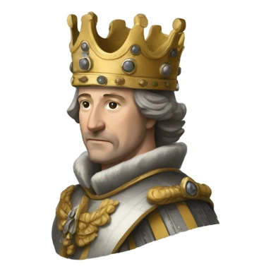 King Baudoin IV sticker
