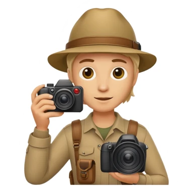 
wild life photographer sticker