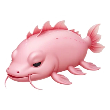 Meme-Worthy Cute Sleeping Axolotl Portrait Emoji, Head resting peacefully with a contented smile, showcasing a slender, graceful body with smooth, pale pink skin and gently drooping feathery gills, eyes shut in a serene nap, Simplified yet hilariously adorable features, highly detailed, glowing with a soft, drowsy light, high shine, relaxed and utterly lovable, stylized with an air of playful laziness, bright and heartwarming, soft glowing outline, capturing the essence of a comically sleepy aquatic friend, so meme-worthy it feels like it could instantly become the next viral sensation of adorable slumber! sticker