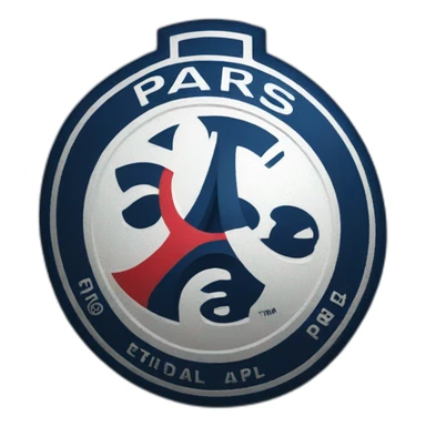 psg logo sticker