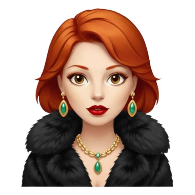 redhead mob wife sticker