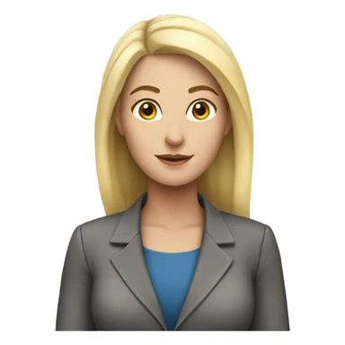 White women going to work  sticker