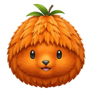 Kapibara fruit cap sticker