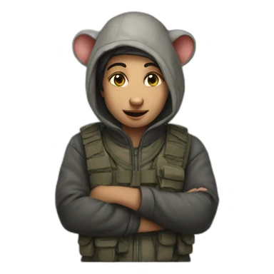 Palestina as rats sticker