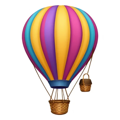 Hot Wind ballon sticker