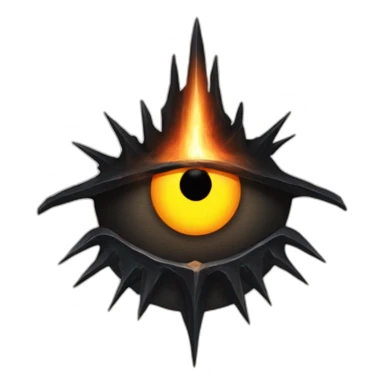 eye of sauron mordor sticker