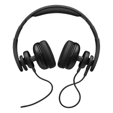 Audífonos con lazoss sticker