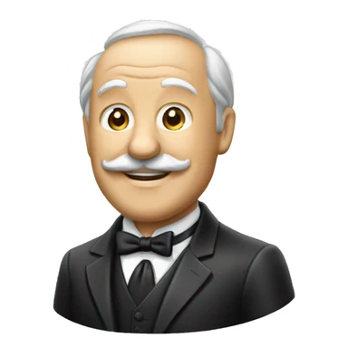 The man of monopoly game sticker