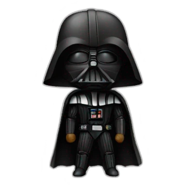 Darth vader with a sauvage sticker