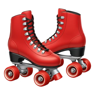 Roller Skates - red sticker