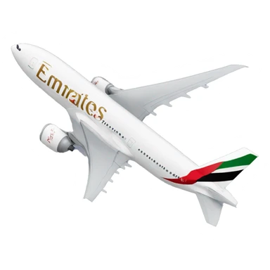 Emirates 777 sticker