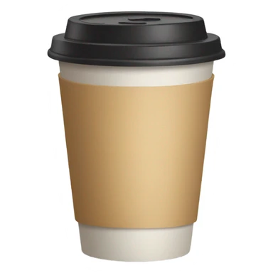 coffee cup to go sticker