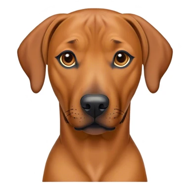 Rhodesian Ridgeback mix  sticker