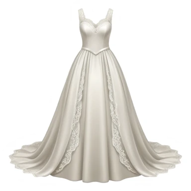 make a wedding  Dress sticker