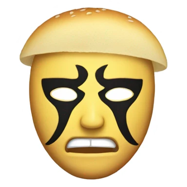 Arepa amarilla sin cara sticker