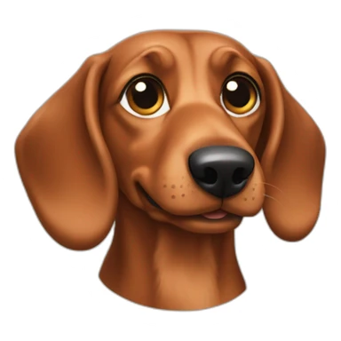 Teckel poil dur sticker