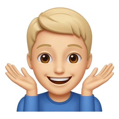 Head shaking because happy sticker