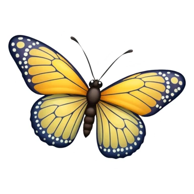 butterfly net sticker