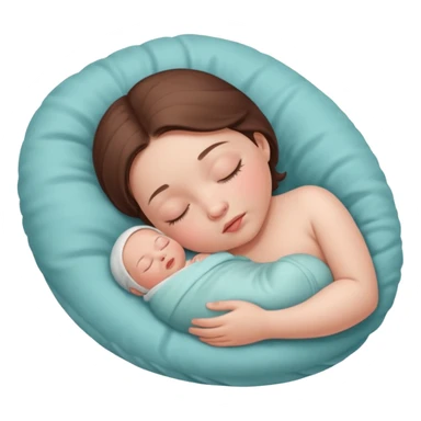Júlia Anderson As NewBorn Baby  sticker