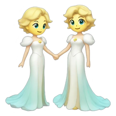 Rosalina & luma sticker