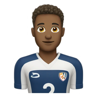 Joueur de foot sticker