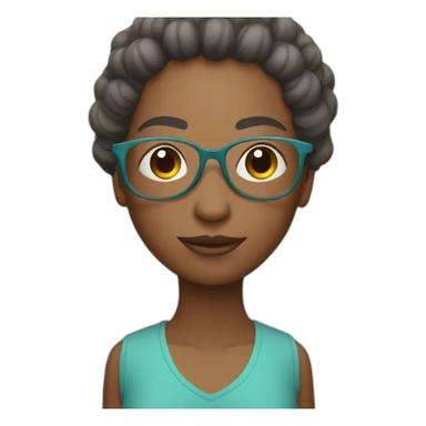 Designer and yoga teacher  sticker