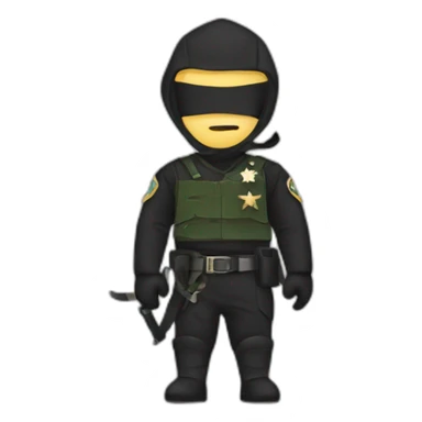 deputy ninja  sticker