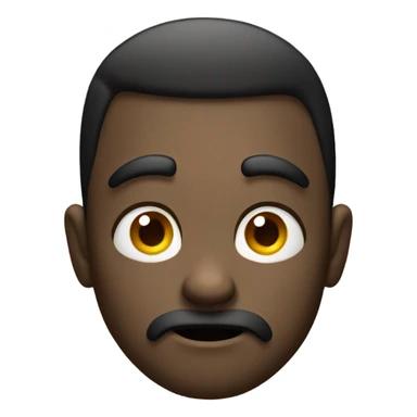Emoji giving a side eye sticker