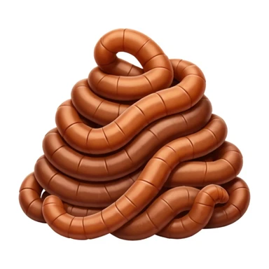 Worms upon worms sticker