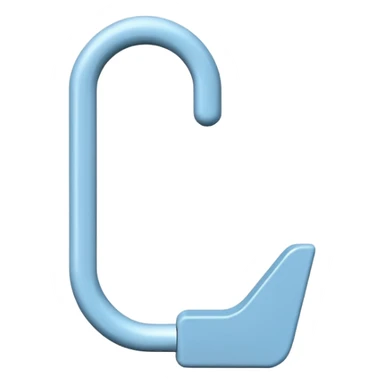 adhesive hook sticker