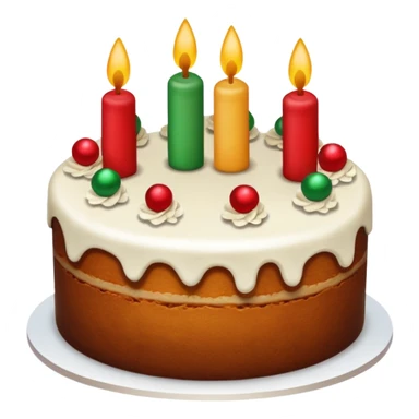 Christmas Cake sticker