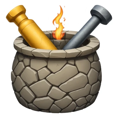 a mortar without pestle sticker