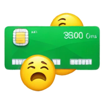 credit score poor sticker