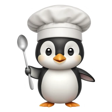 pinguin cuisinier sticker