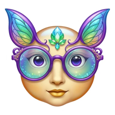 glasses with fae sticker