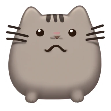 angry pusheen sticker