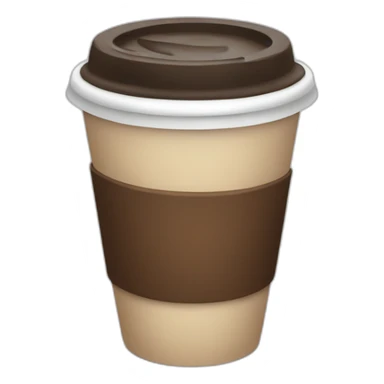 coffee cup to go sticker