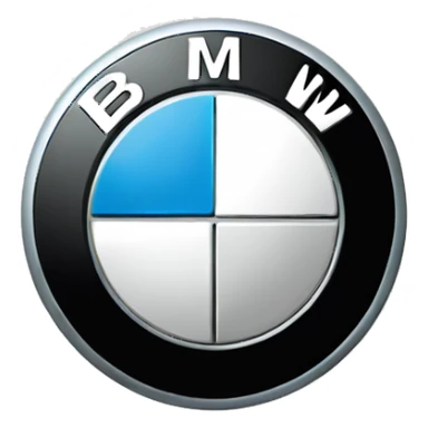 Bmw logo sticker