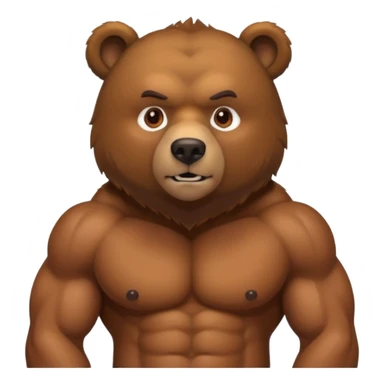 sportman bear sticker