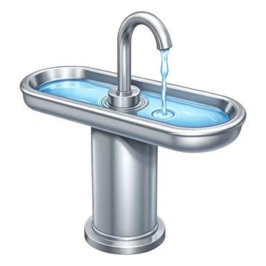 public drinking fountain sticker