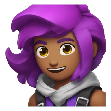 Brawl stars oynayan çocuk bu çocugun bide şapkasi var sticker