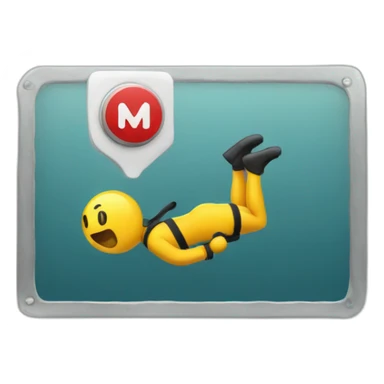 Mi pressure diving sign sticker