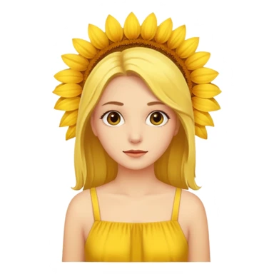 Aveja sacando néctar de un girasol sticker