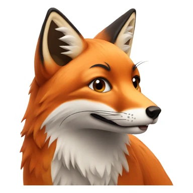 Red Fox. sticker