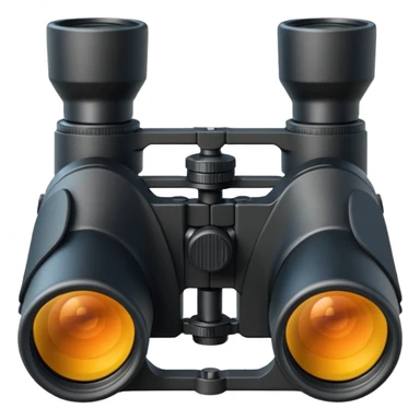 binoculars with large lenses sticker