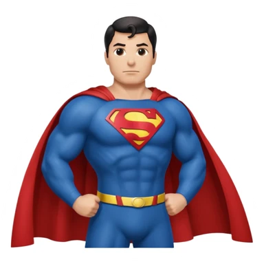 Sexy superman sticker