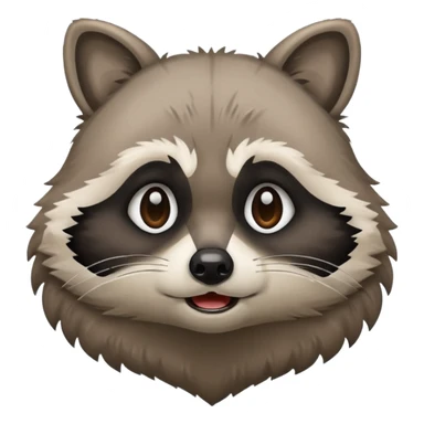 
the raccoon is crying sticker
