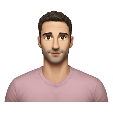 Manu Ríos Fernandez is a 6-foot-tall Spanish actor and model with a lean, athletic build. fair caucasian white skin, dark brown short hair, striking hazel eyes, sharp jawline, high cheekbones, full pink lips, boyish charm sticker